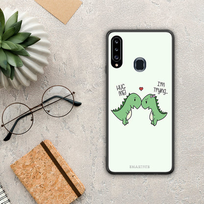 Valentine Rex - Samsung Galaxy A20s θήκη