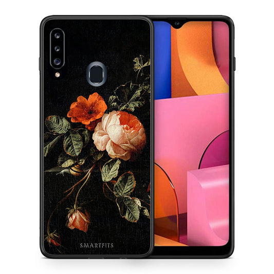 Vintage Roses - Samsung Galaxy A20s θήκη