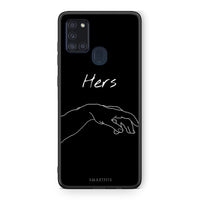 Thumbnail for Samsung A21s Aeshetic Love 1 Θήκη Αγίου Βαλεντίνου από τη Smartfits με σχέδιο στο πίσω μέρος και μαύρο περίβλημα | Smartphone case with colorful back and black bezels by Smartfits