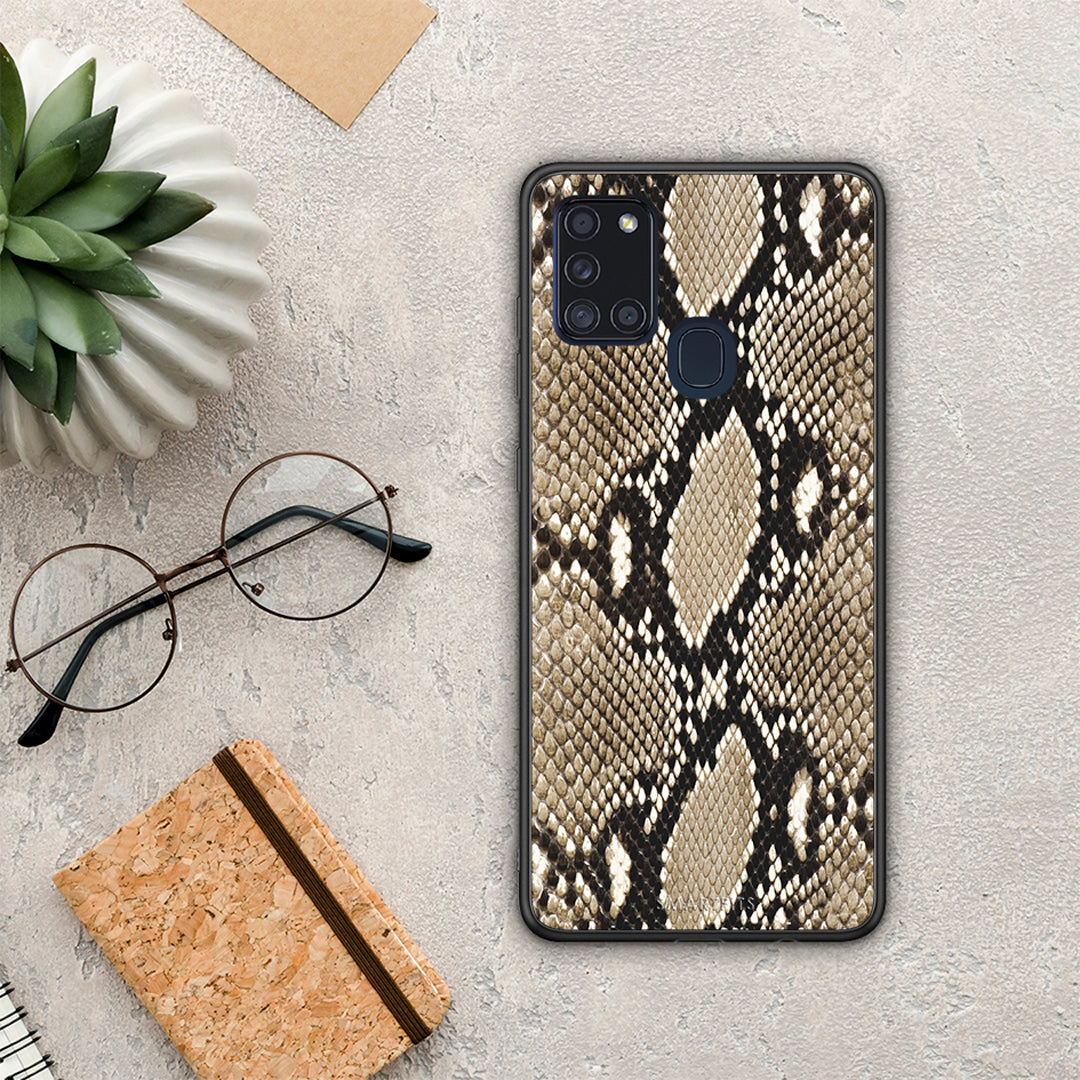 Animal Fashion Snake - Samsung Galaxy A21s θήκη