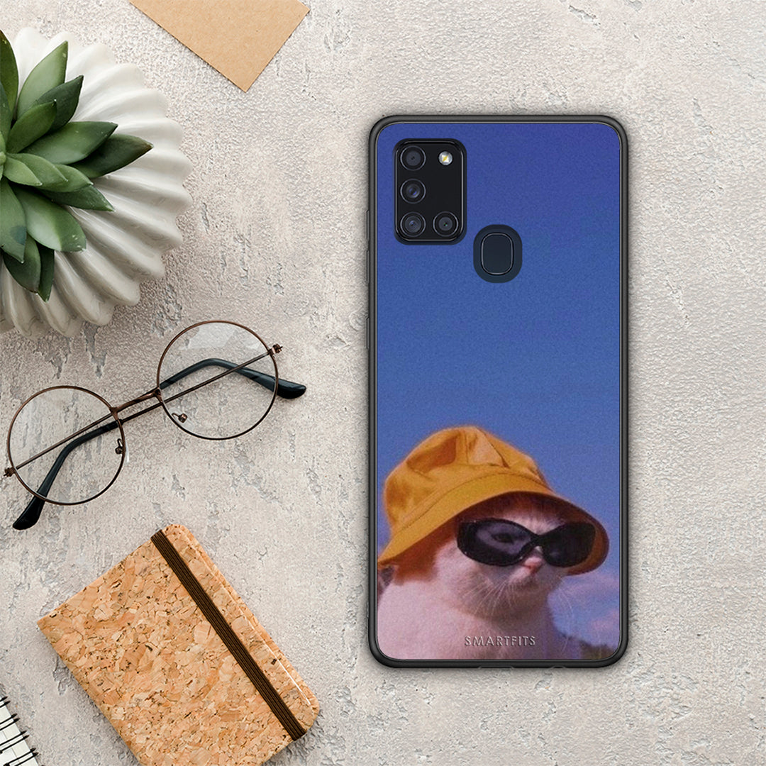 Cat Diva - Samsung Galaxy A21s θήκη
