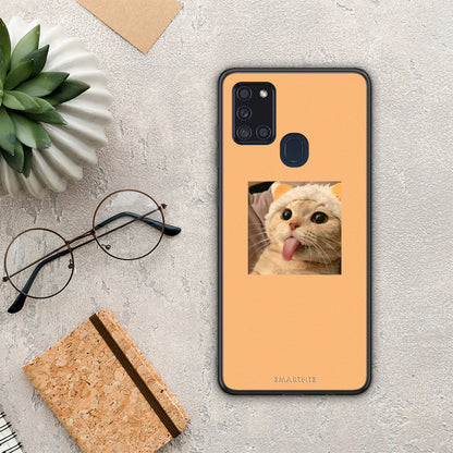 Cat Tongue - Samsung Galaxy A21s θήκη