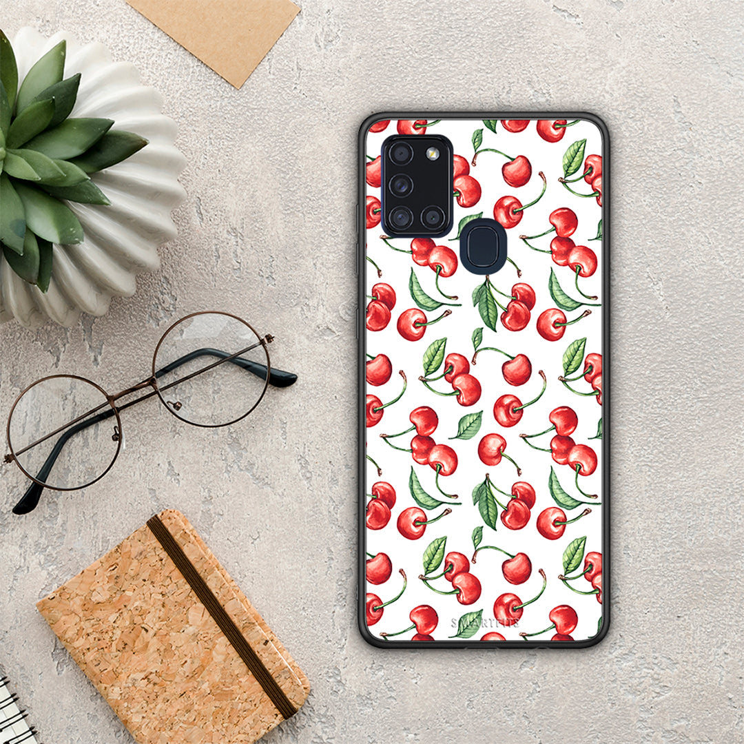 Cherry Summer - Samsung Galaxy A21s θήκη