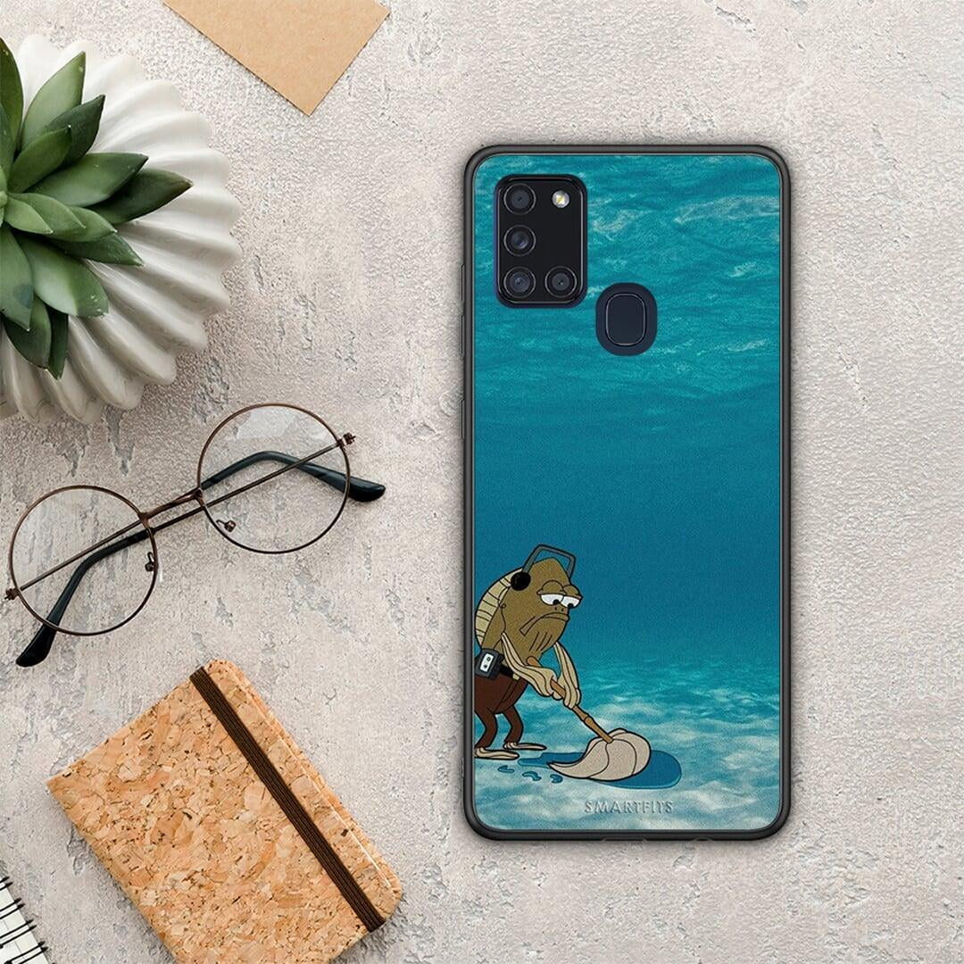 Clean The Ocean - Samsung Galaxy A21s θήκη