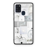 Thumbnail for Samsung A21s Collage Make Me Wonder Θήκη Αγίου Βαλεντίνου από τη Smartfits με σχέδιο στο πίσω μέρος και μαύρο περίβλημα | Smartphone case with colorful back and black bezels by Smartfits