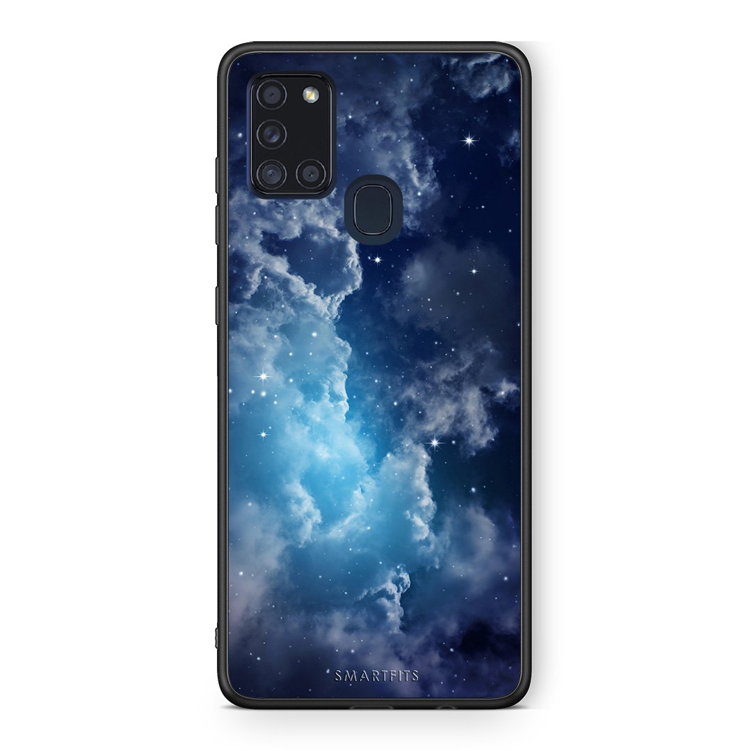 104 - Samsung A21s  Blue Sky Galaxy case, cover, bumper