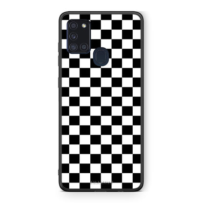 4 - Samsung A21s Squares Geometric case, cover, bumper
