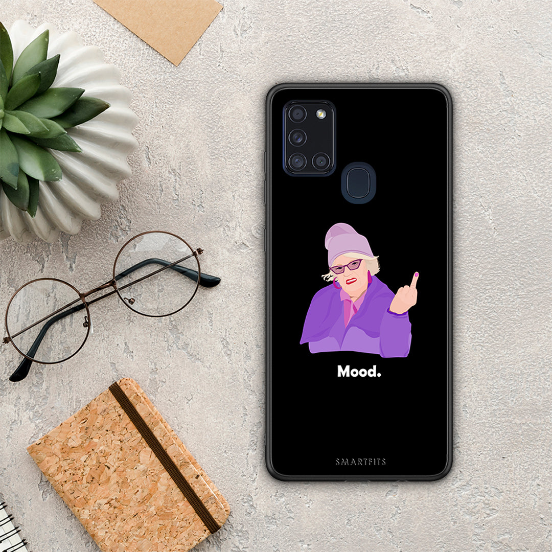 Grandma Mood Black - Samsung Galaxy A21s θήκη