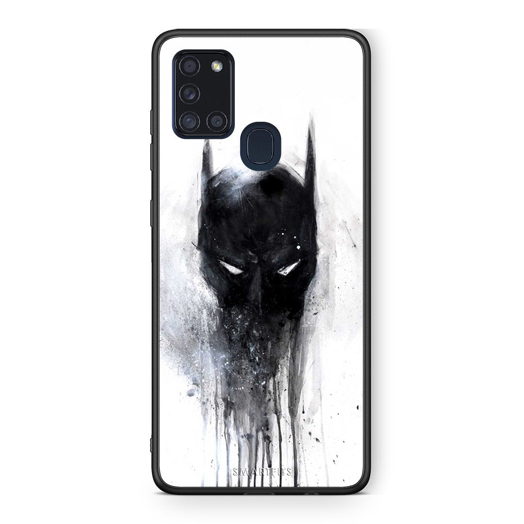 4 - Samsung A21s Paint Bat Hero case, cover, bumper