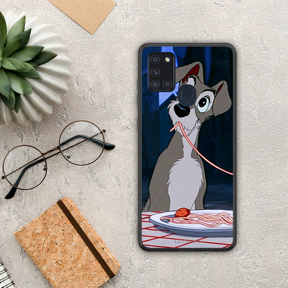 Lady And Tramp 1 - Samsung Galaxy A21s θήκη