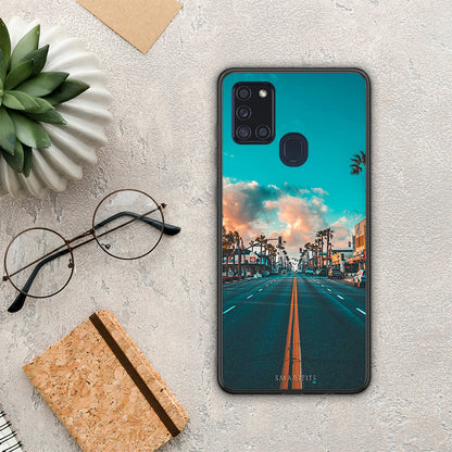 Landscape City - Samsung Galaxy A21s θήκη