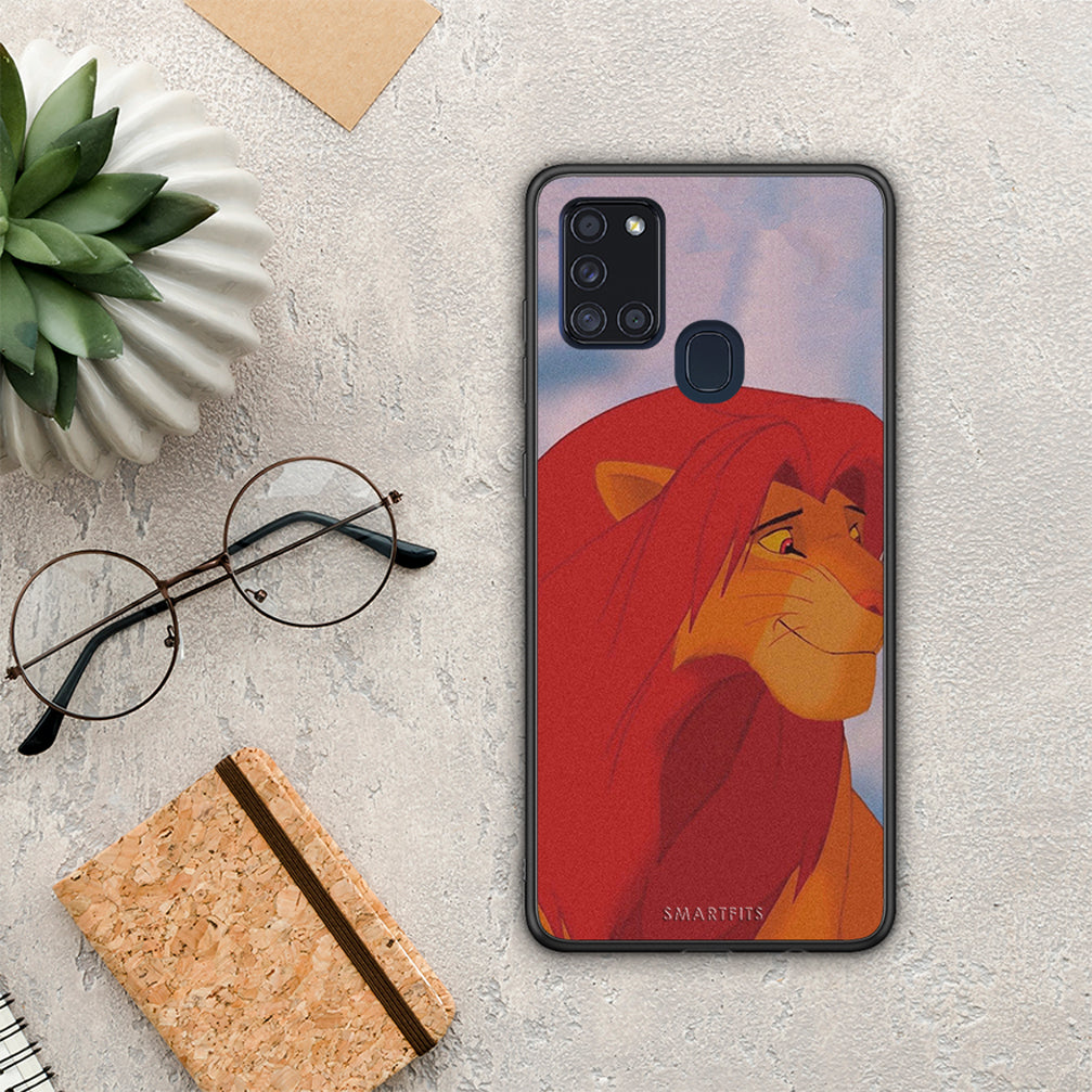 Lion Love 1 - Samsung Galaxy A21s θήκη