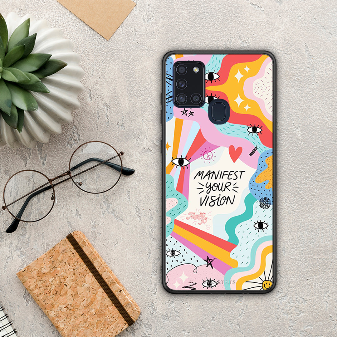 Manifest Your Vision - Samsung Galaxy A21s θήκη