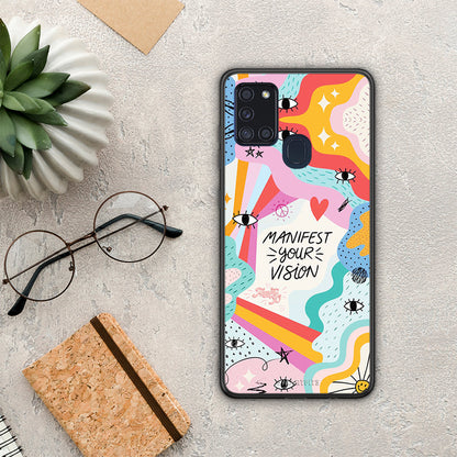 Manifest Your Vision - Samsung Galaxy A21s θήκη