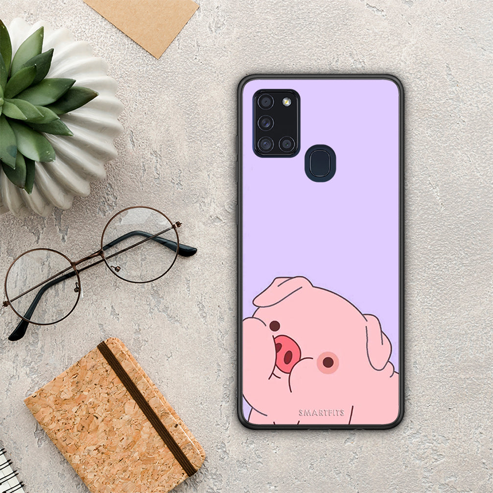 Pig Love 2 - Samsung Galaxy A21s θήκη