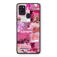 Thumbnail for Samsung A21s Pink Love Θήκη Αγίου Βαλεντίνου από τη Smartfits με σχέδιο στο πίσω μέρος και μαύρο περίβλημα | Smartphone case with colorful back and black bezels by Smartfits