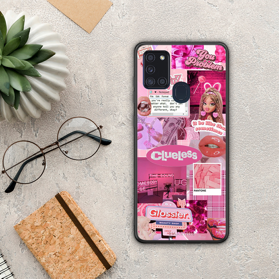 Pink Love - Samsung Galaxy A21s θήκη
