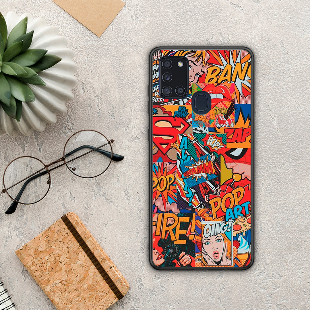 PopArt OMG - Samsung Galaxy A21s θήκη