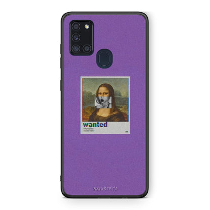 4 - Samsung A21s Monalisa Popart case, cover, bumper