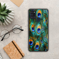 Thumbnail for Real Peacock Feathers - Samsung Galaxy A21s θήκη