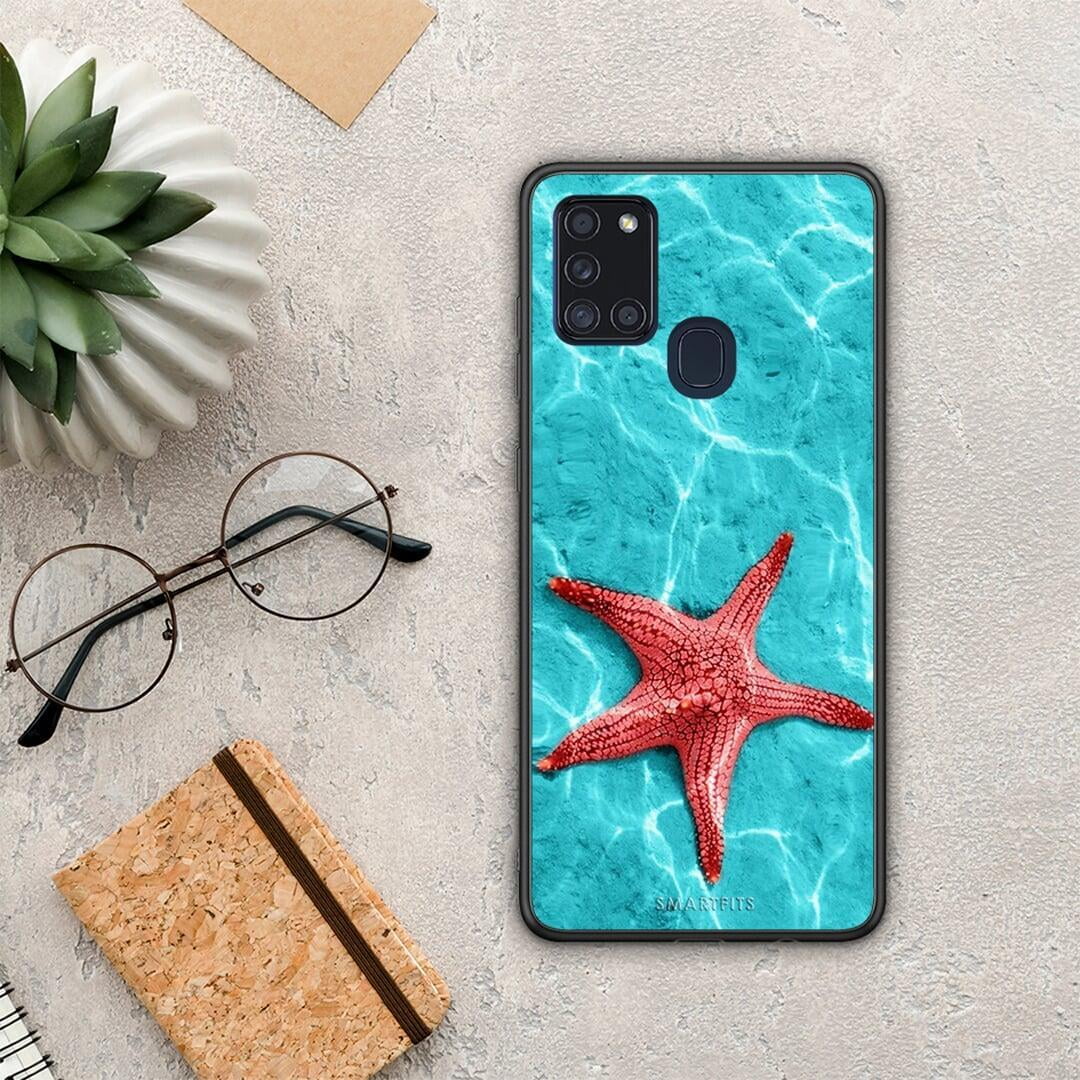 Red Starfish - Samsung Galaxy A21s θήκη