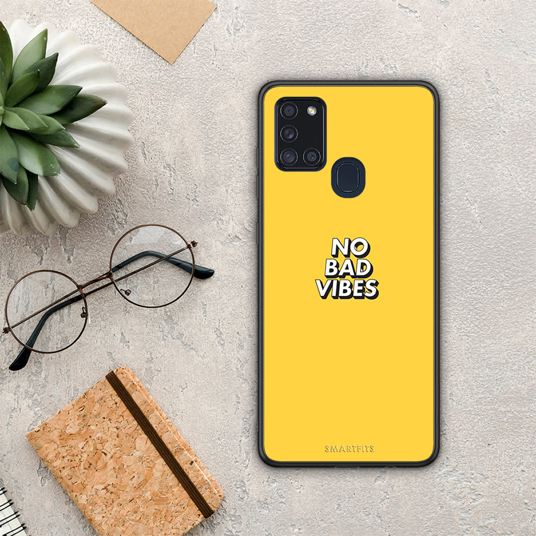 Text Vibes - Samsung Galaxy A21s θήκη