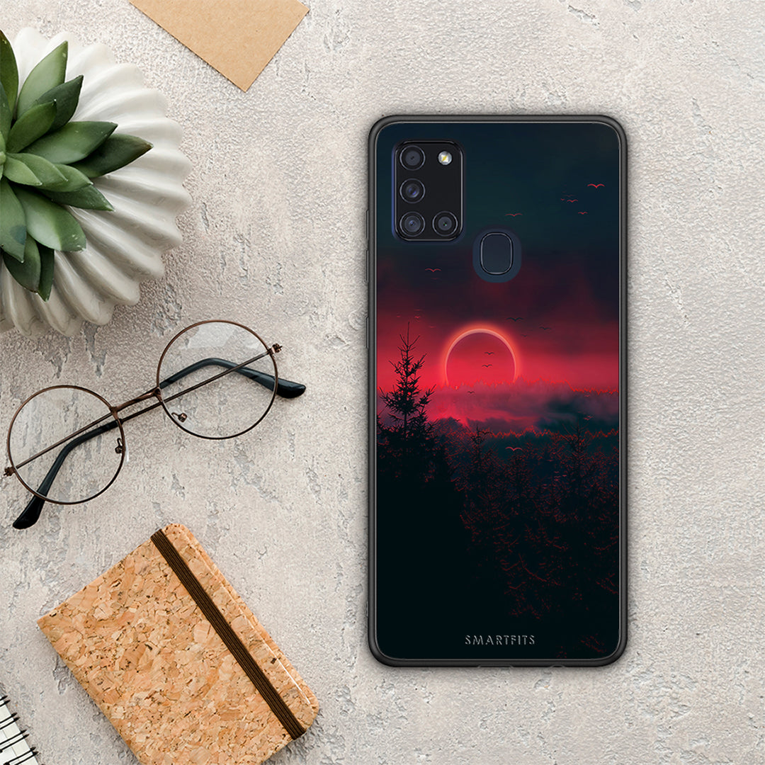 Tropic Sunset - Samsung Galaxy A21s θήκη