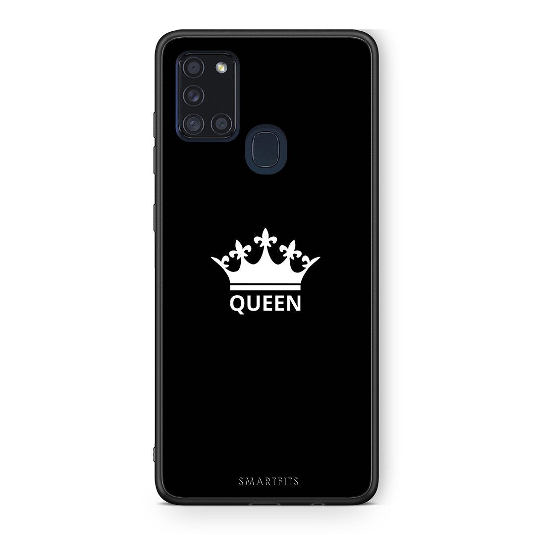 4 - Samsung A21s Queen Valentine case, cover, bumper