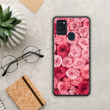 Valentine RoseGarden - Samsung Galaxy A21s θήκη