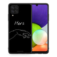 Thumbnail for Θήκη Αγίου Βαλεντίνου Samsung A22 4G Aeshetic Love 1 από τη Smartfits με σχέδιο στο πίσω μέρος και μαύρο περίβλημα | Samsung A22 4G Aeshetic Love 1 case with colorful back and black bezels