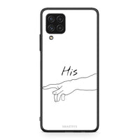 Thumbnail for Samsung A22 4G Aeshetic Love 2 Θήκη Αγίου Βαλεντίνου από τη Smartfits με σχέδιο στο πίσω μέρος και μαύρο περίβλημα | Smartphone case with colorful back and black bezels by Smartfits