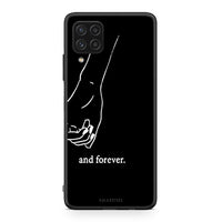 Thumbnail for Samsung A22 4G Always & Forever 2 Θήκη Αγίου Βαλεντίνου από τη Smartfits με σχέδιο στο πίσω μέρος και μαύρο περίβλημα | Smartphone case with colorful back and black bezels by Smartfits