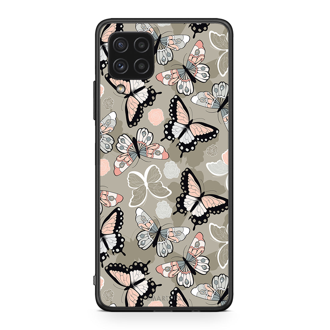 135 - Samsung A22 4G Butterflies Boho case, cover, bumper