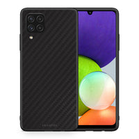 Thumbnail for Θήκη Samsung A22 4G Carbon Black από τη Smartfits με σχέδιο στο πίσω μέρος και μαύρο περίβλημα | Samsung A22 4G Carbon Black case with colorful back and black bezels