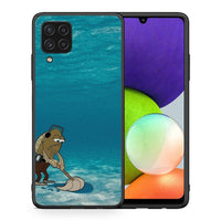 Thumbnail for Θήκη Samsung A22 4G Clean The Ocean από τη Smartfits με σχέδιο στο πίσω μέρος και μαύρο περίβλημα | Samsung A22 4G Clean The Ocean case with colorful back and black bezels