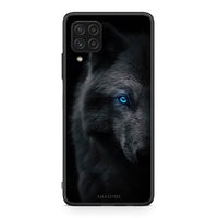 Thumbnail for Samsung A22 4G Dark Wolf θήκη από τη Smartfits με σχέδιο στο πίσω μέρος και μαύρο περίβλημα | Smartphone case with colorful back and black bezels by Smartfits