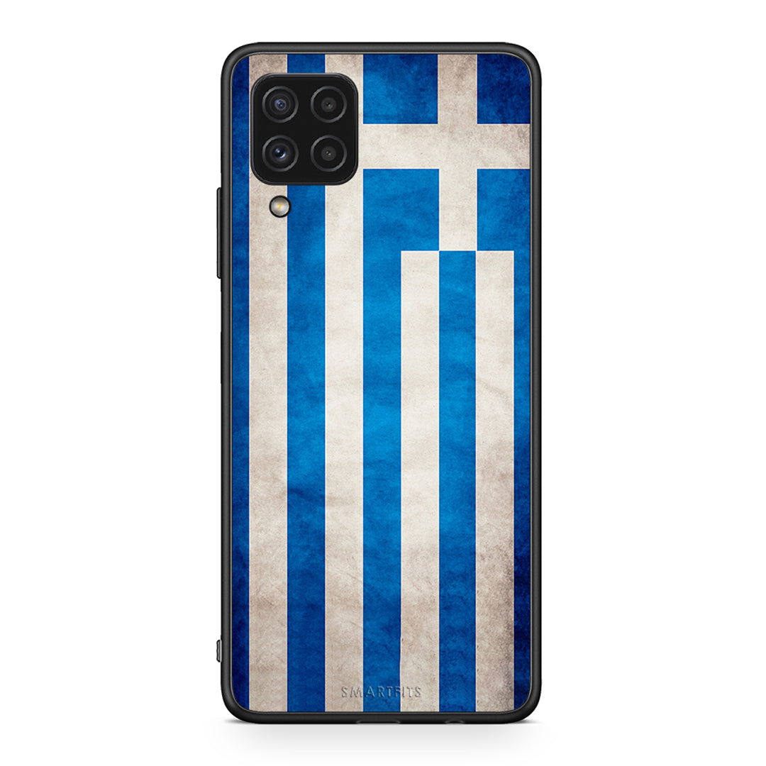 4 - Samsung A22 4G Greeek Flag case, cover, bumper