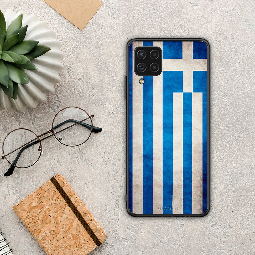 Flag Greek - Samsung Galaxy A22 4G θήκη