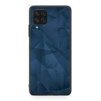 Thumbnail for 39 - Samsung A22 4G Blue Abstract Geometric case, cover, bumper