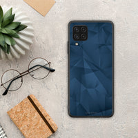 Thumbnail for Geometric Blue Abstract - Samsung Galaxy A22 4G θήκη