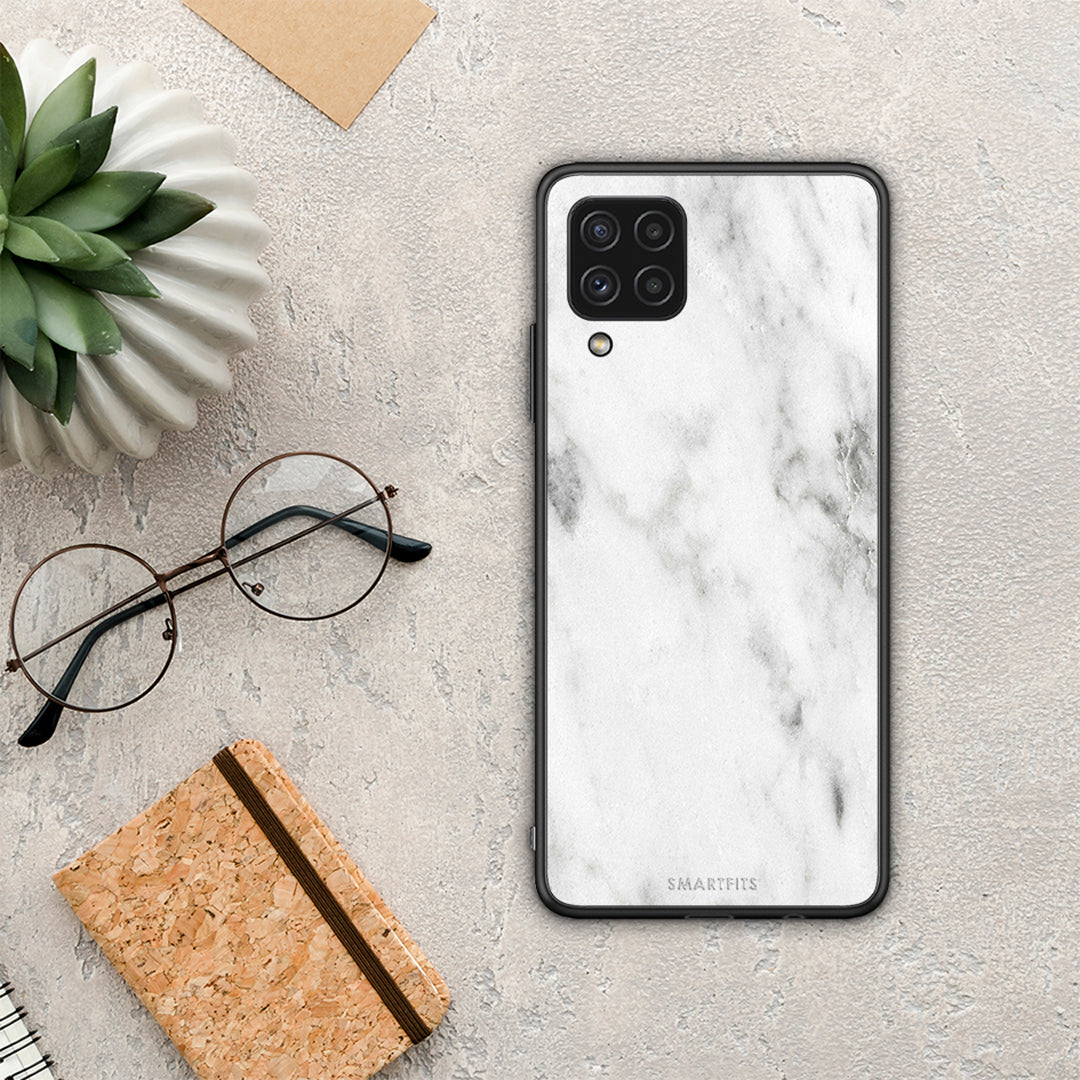 Marble White - Samsung Galaxy A22 4G θήκη