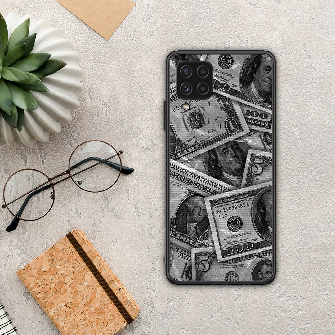 Money Dollars - Samsung Galaxy A22 4G θήκη