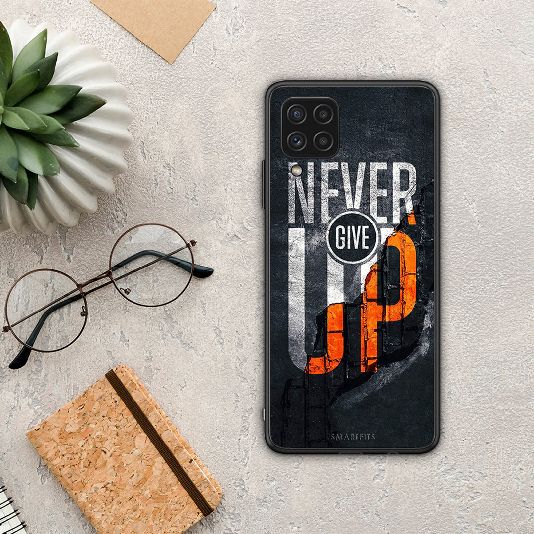 Never Give Up - Samsung Galaxy A22 4G θήκη