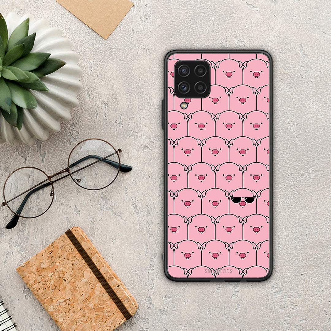 Pig Glasses - Samsung Galaxy A22 4G θήκη