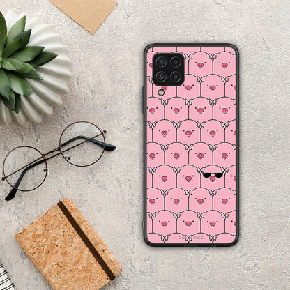 Pig Glasses - Samsung Galaxy A22 4G θήκη