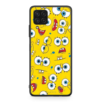 4 - Samsung A22 4G Sponge PopArt case, cover, bumper