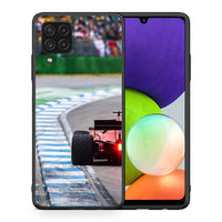 Thumbnail for Θήκη Samsung A22 4G Racing Vibes από τη Smartfits με σχέδιο στο πίσω μέρος και μαύρο περίβλημα | Samsung A22 4G Racing Vibes case with colorful back and black bezels