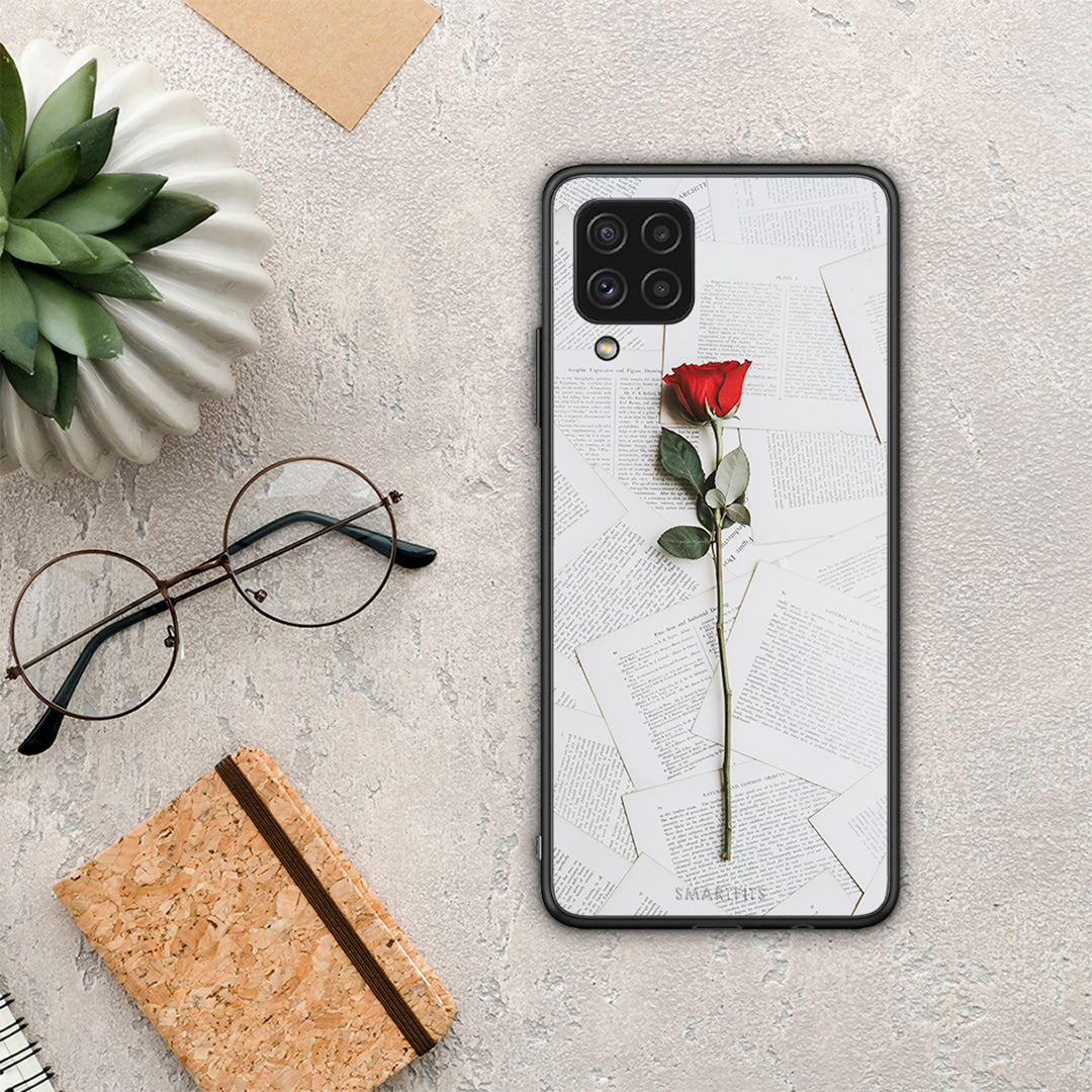 Red Rose - Samsung Galaxy A22 4G θήκη