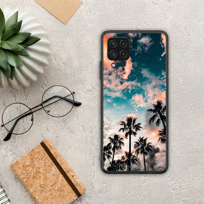 Summer Sky - Samsung Galaxy A22 4G θήκη