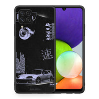 Thumbnail for Θήκη Αγίου Βαλεντίνου Samsung A22 4G Tokyo Drift από τη Smartfits με σχέδιο στο πίσω μέρος και μαύρο περίβλημα | Samsung A22 4G Tokyo Drift case with colorful back and black bezels